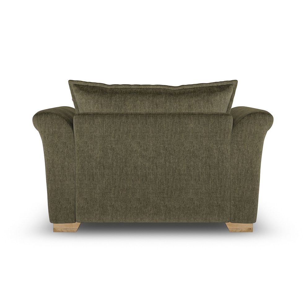 Milldale Loveseat in Garda Seaweed Fabric with Earth Scatters 4