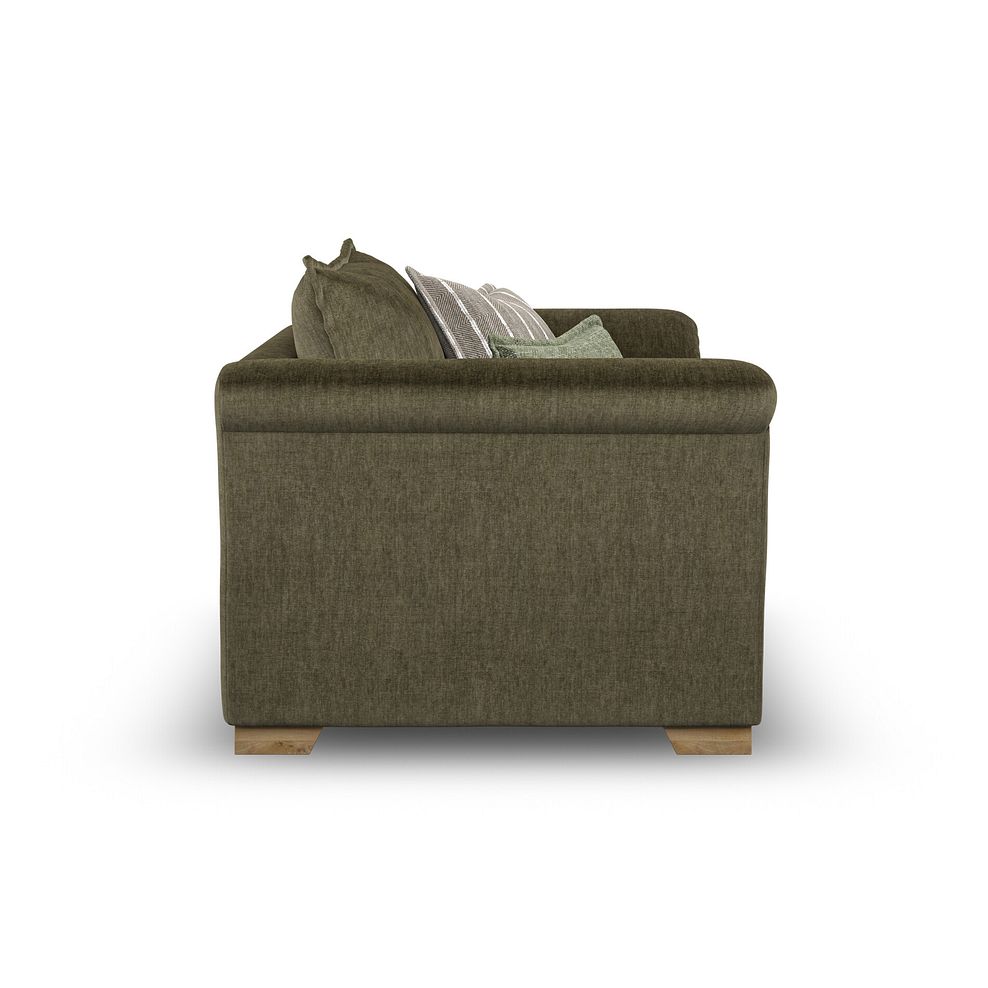 Milldale Loveseat in Garda Seaweed Fabric with Earth Scatters 5