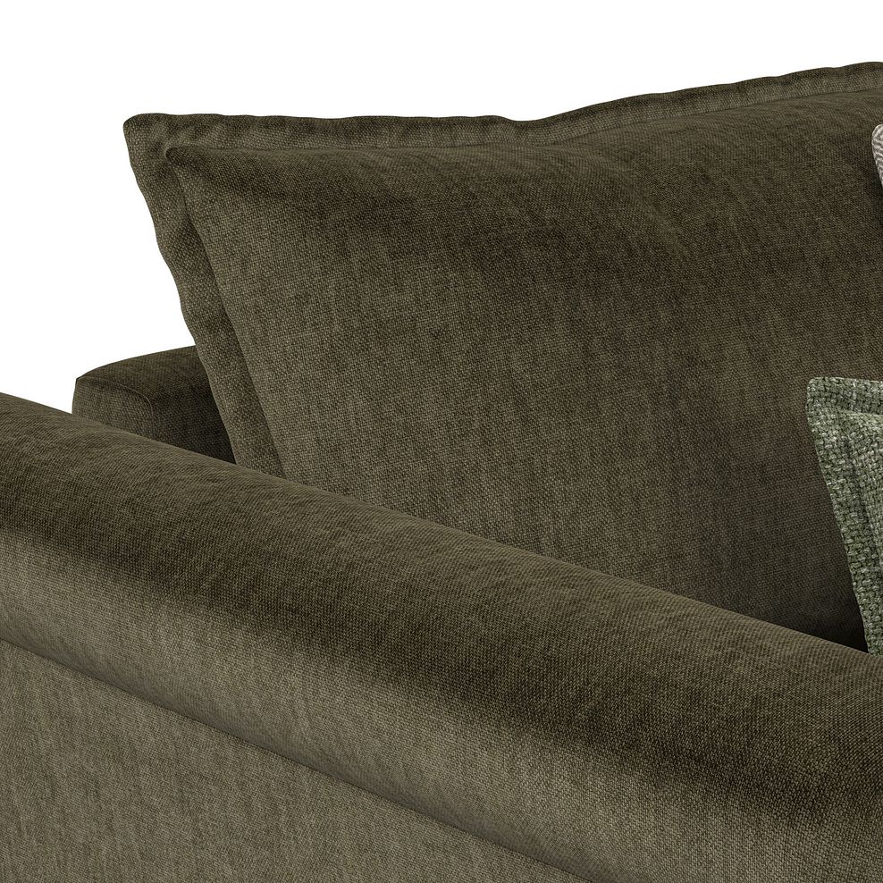 Milldale Loveseat in Garda Seaweed Fabric with Earth Scatters 6