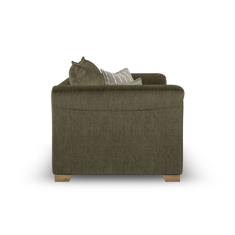 Milldale Loveseat in Garda Seaweed Fabric with Earth Scatters 7