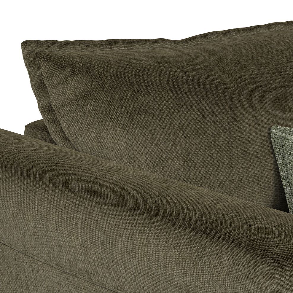 Milldale Loveseat in Garda Seaweed Fabric with Earth Scatters 8