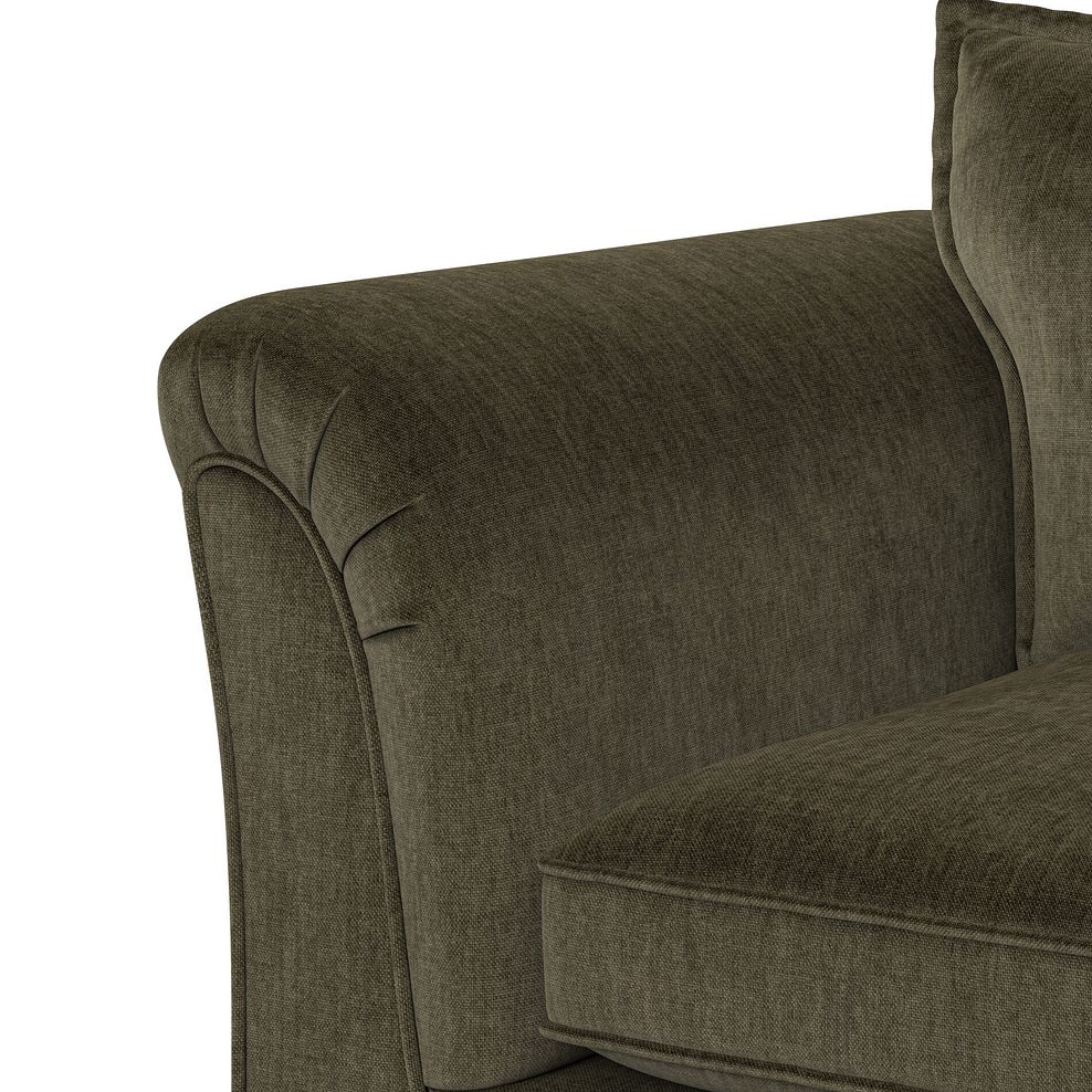Milldale Loveseat in Garda Seaweed Fabric with Earth Scatters 10