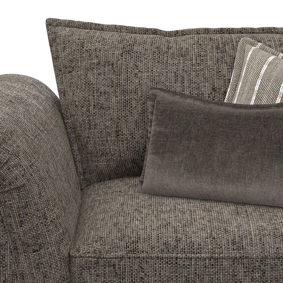 Milldale Loveseat in  Milo Mocha Fabric with Earth Scatters 7
