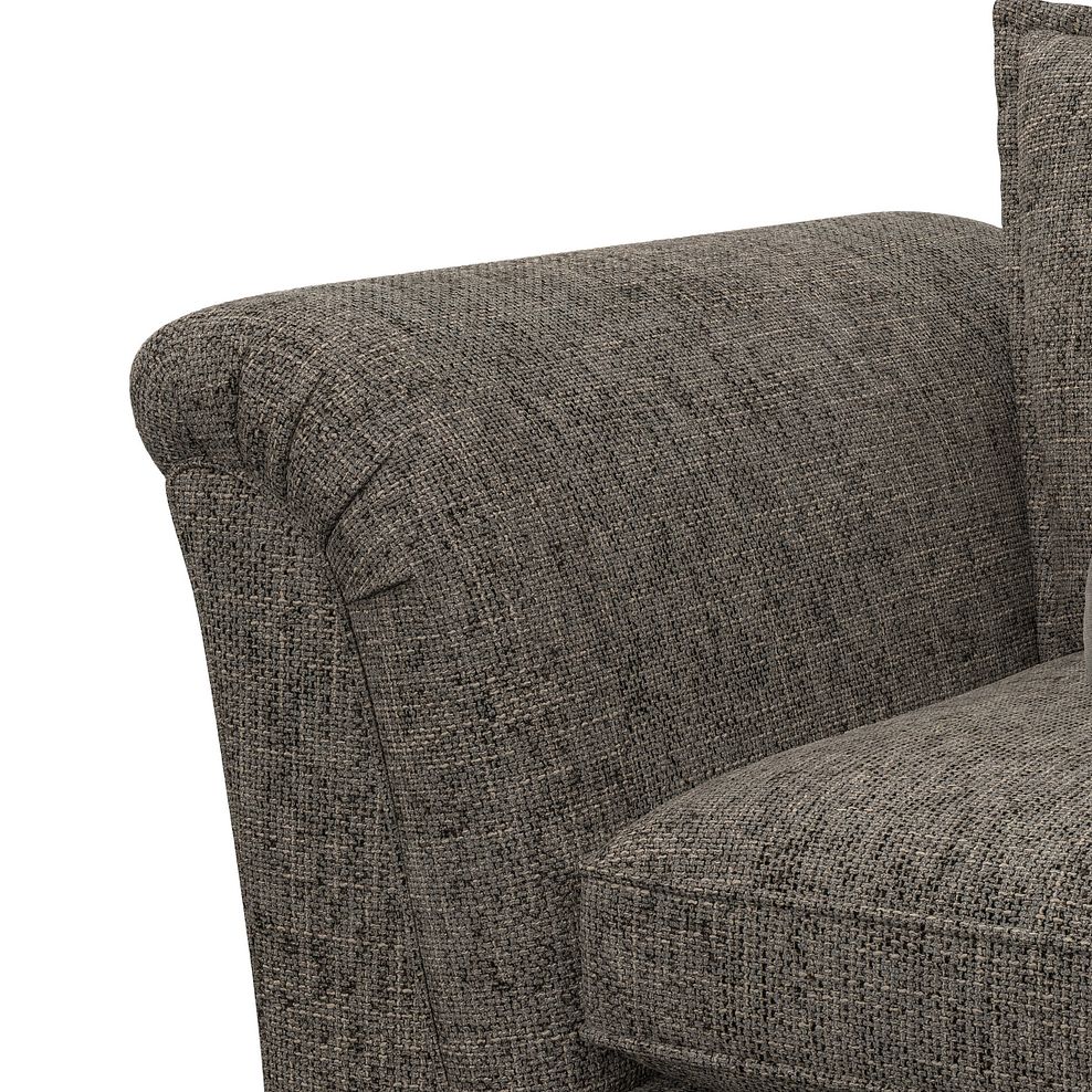 Milldale Loveseat in  Milo Mocha Fabric with Earth Scatters 8