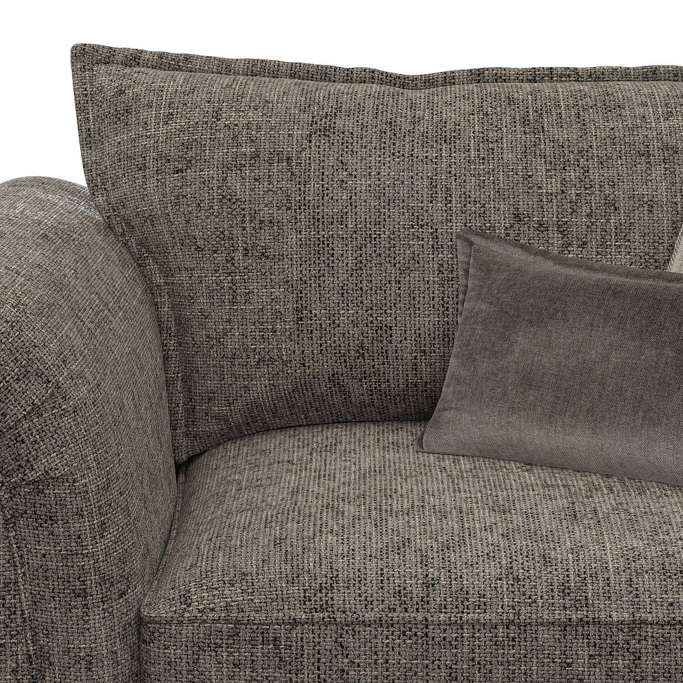 Milldale Loveseat in  Milo Mocha Fabric with Earth Scatters 9