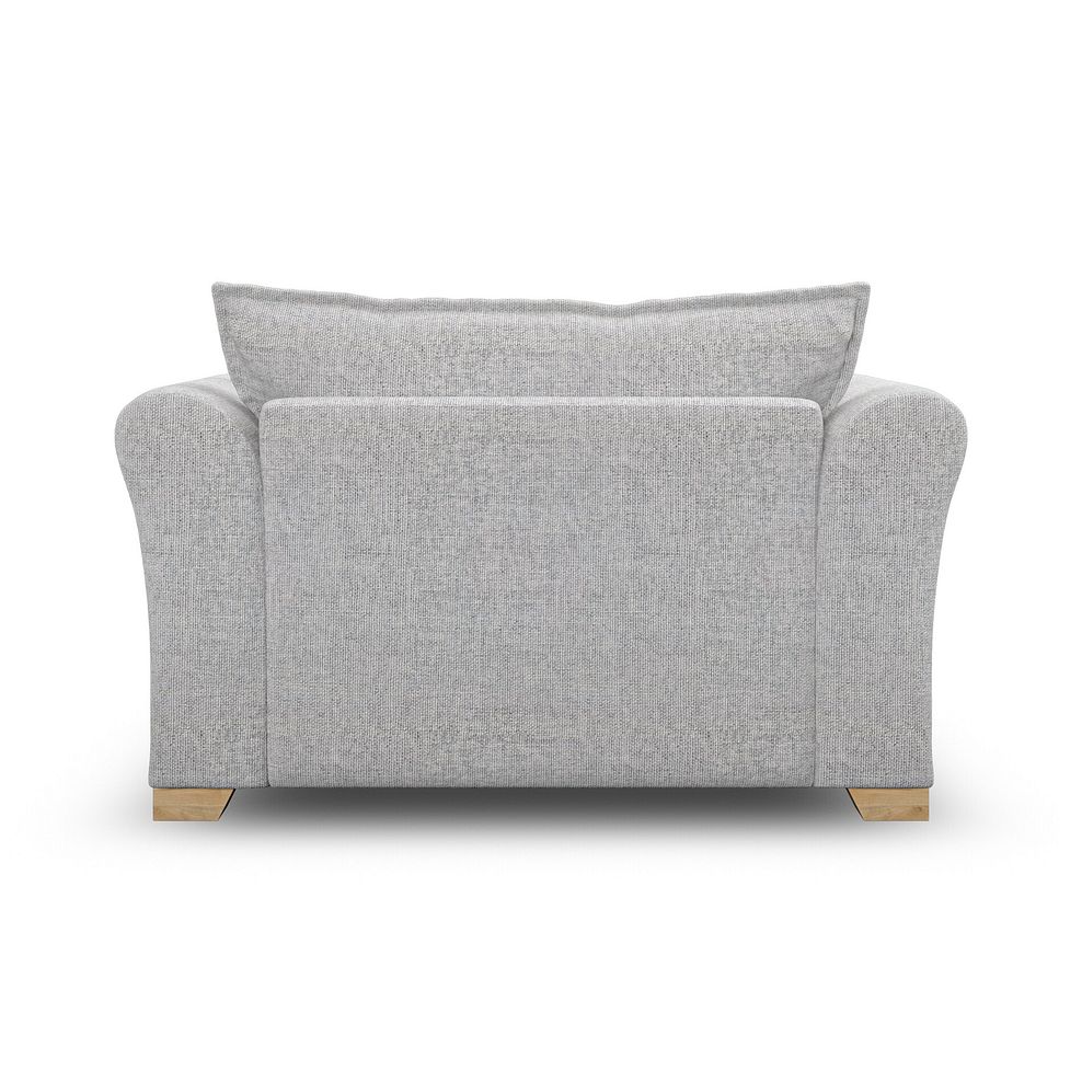Milldale Loveseat in Milo Silver Fabric with Grey Scatters 6