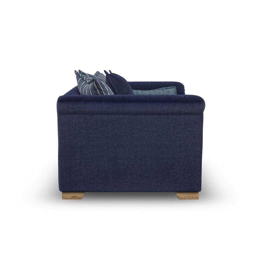Milldale Pillow Back Loveseat in Garda Atomic Fabric with Navy Scatters 5