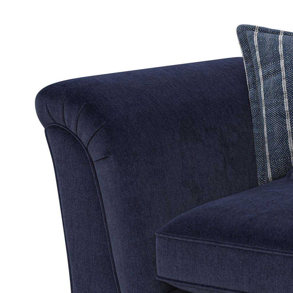 Milldale Pillow Back Loveseat in Garda Atomic Fabric with Navy Scatters 8