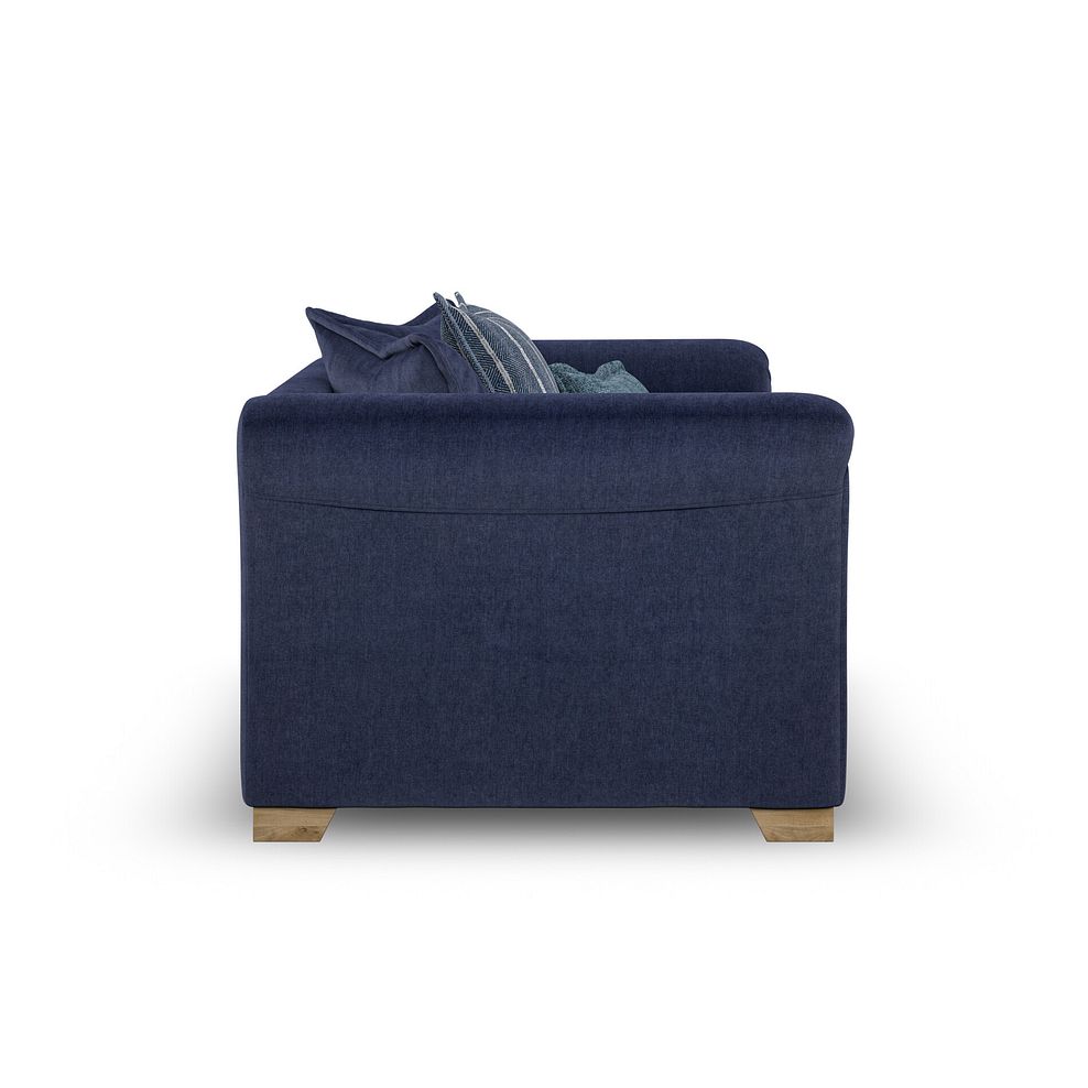 Milldale Pillow Back Loveseat in Garda Atomic Fabric with Navy Scatters 7