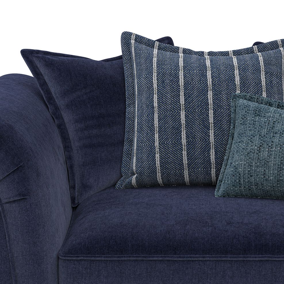 Milldale Pillow Back Loveseat in Garda Atomic Fabric with Navy Scatters 9