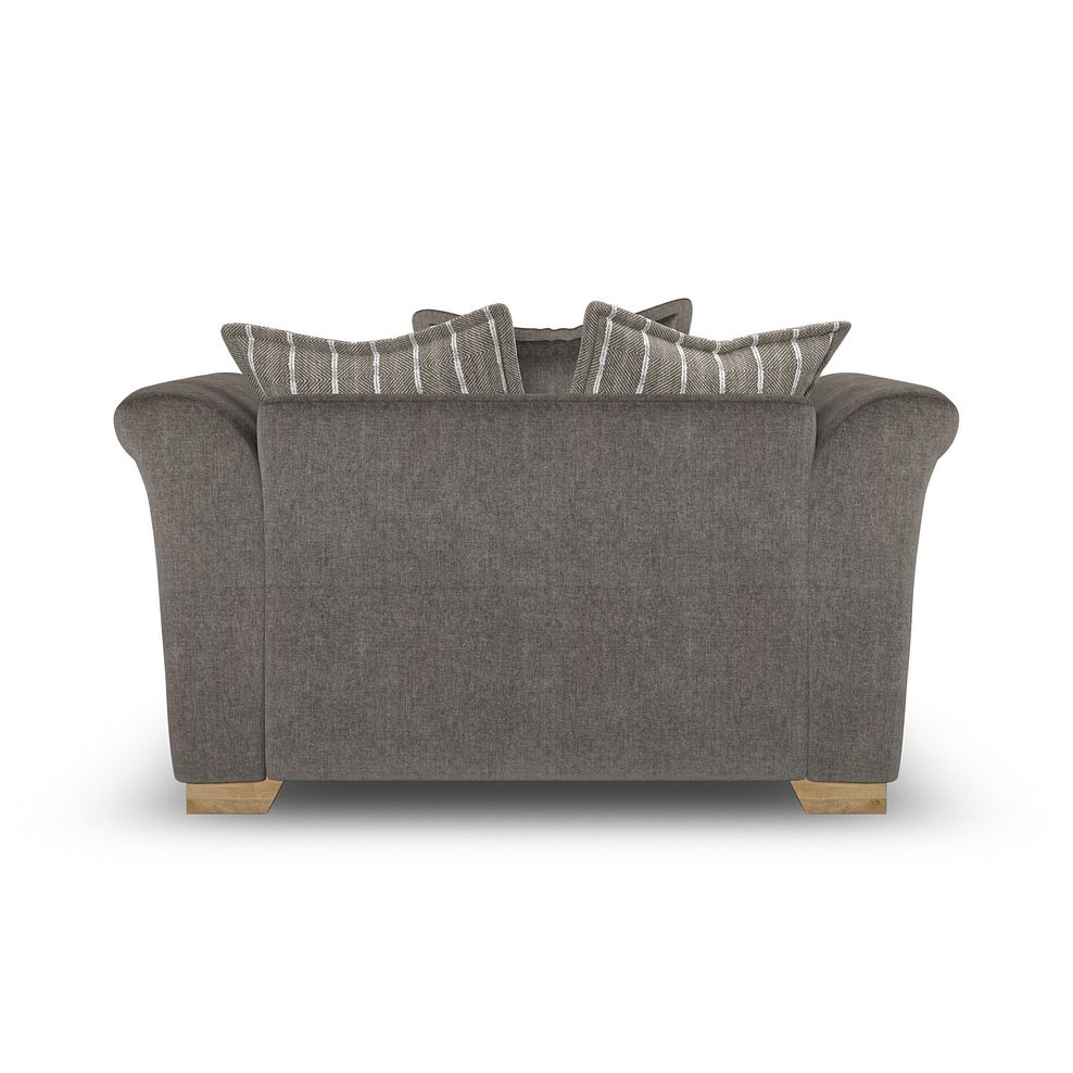 Milldale Pillow Back Loveseat in Garda Moody Fabric with Earth Scatters 4