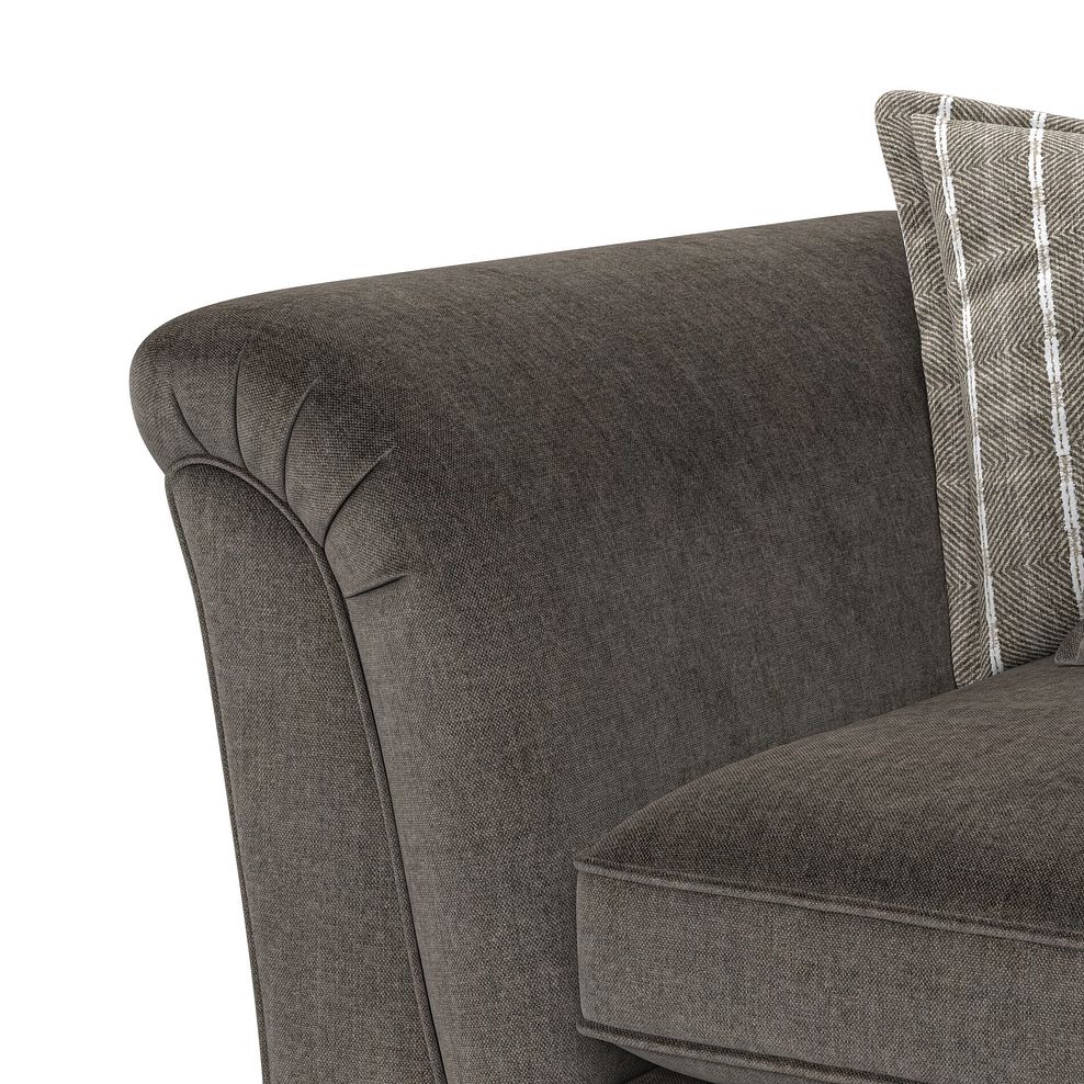 Milldale Pillow Back Loveseat in Garda Moody Fabric with Earth Scatters 8