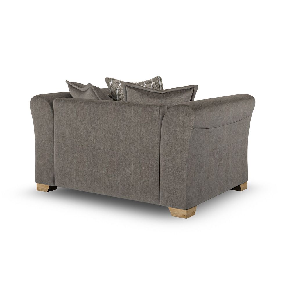 Milldale Pillow Back Loveseat in Garda Moody Fabric with Earth Scatters 5