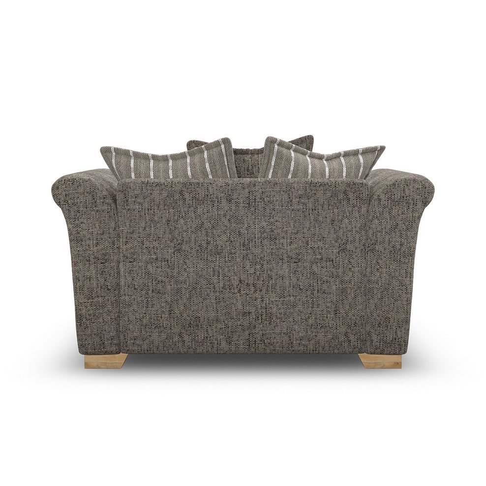 Milldale Pillow Back Loveseat in  Milo Mocha Fabric with Earth Scatters 4