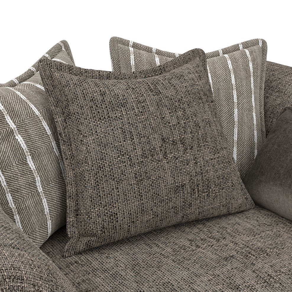 Milldale Pillow Back Loveseat in  Milo Mocha Fabric with Earth Scatters 6