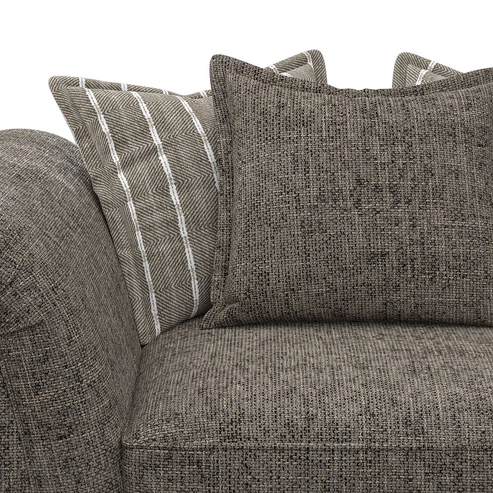 Milldale Pillow Back Loveseat in  Milo Mocha Fabric with Earth Scatters 7