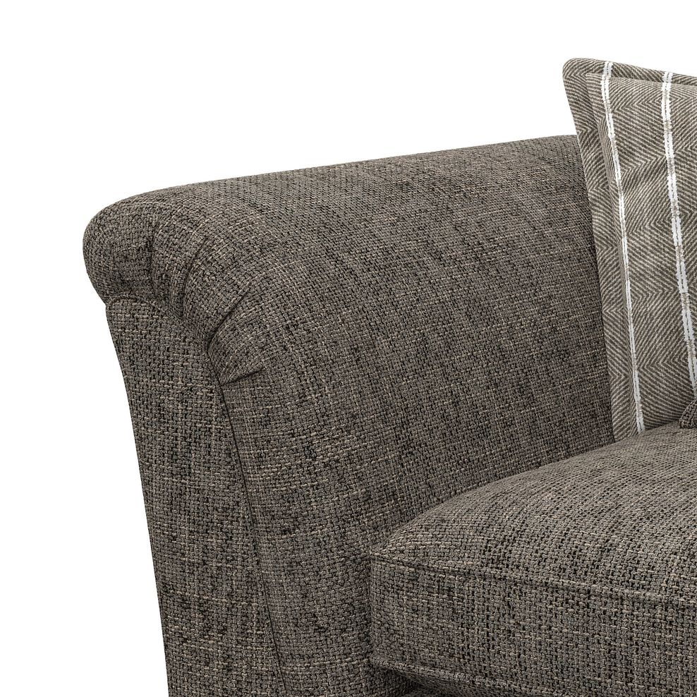 Milldale Pillow Back Loveseat in  Milo Mocha Fabric with Earth Scatters 8