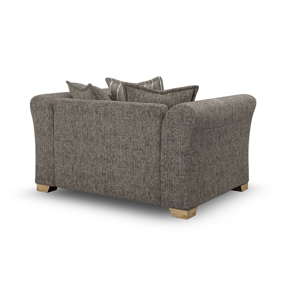 Milldale Pillow Back Loveseat in  Milo Mocha Fabric with Earth Scatters 5