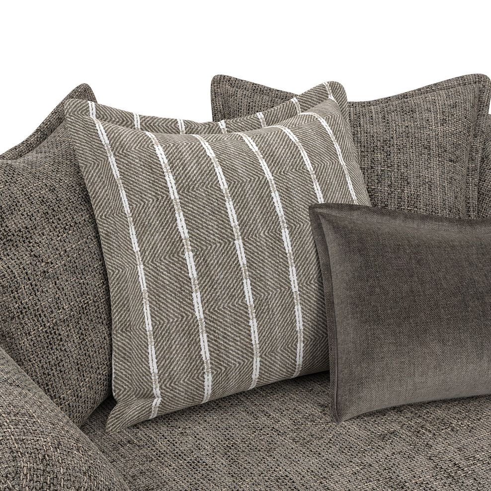 Milldale Pillow Back Loveseat in  Milo Mocha Fabric with Earth Scatters 8