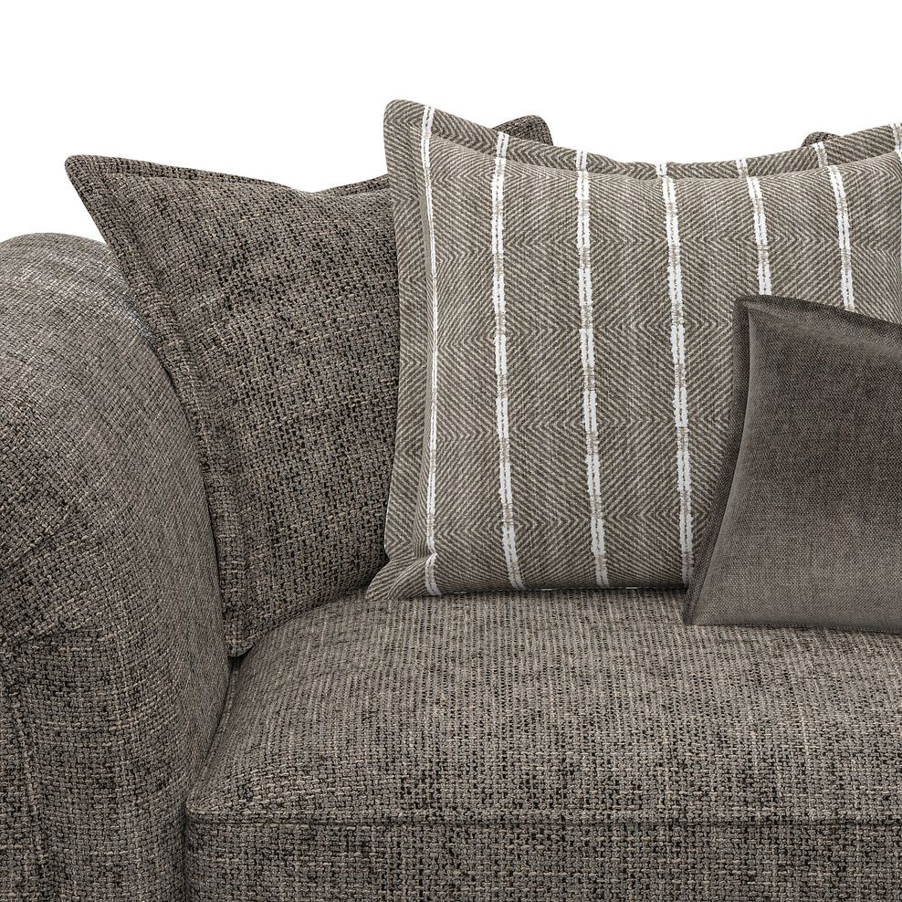Milldale Pillow Back Loveseat in  Milo Mocha Fabric with Earth Scatters 9