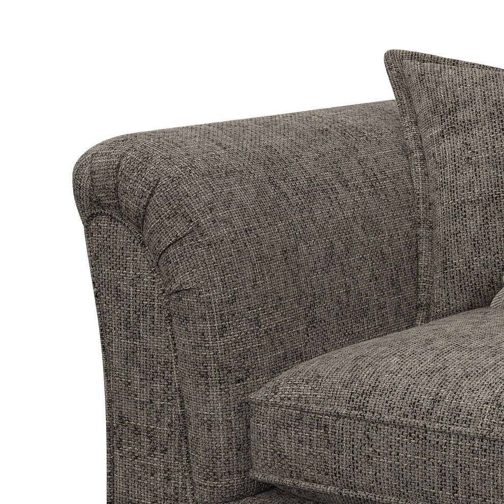 Milldale Pillow Back Loveseat in  Milo Mocha Fabric with Earth Scatters 10