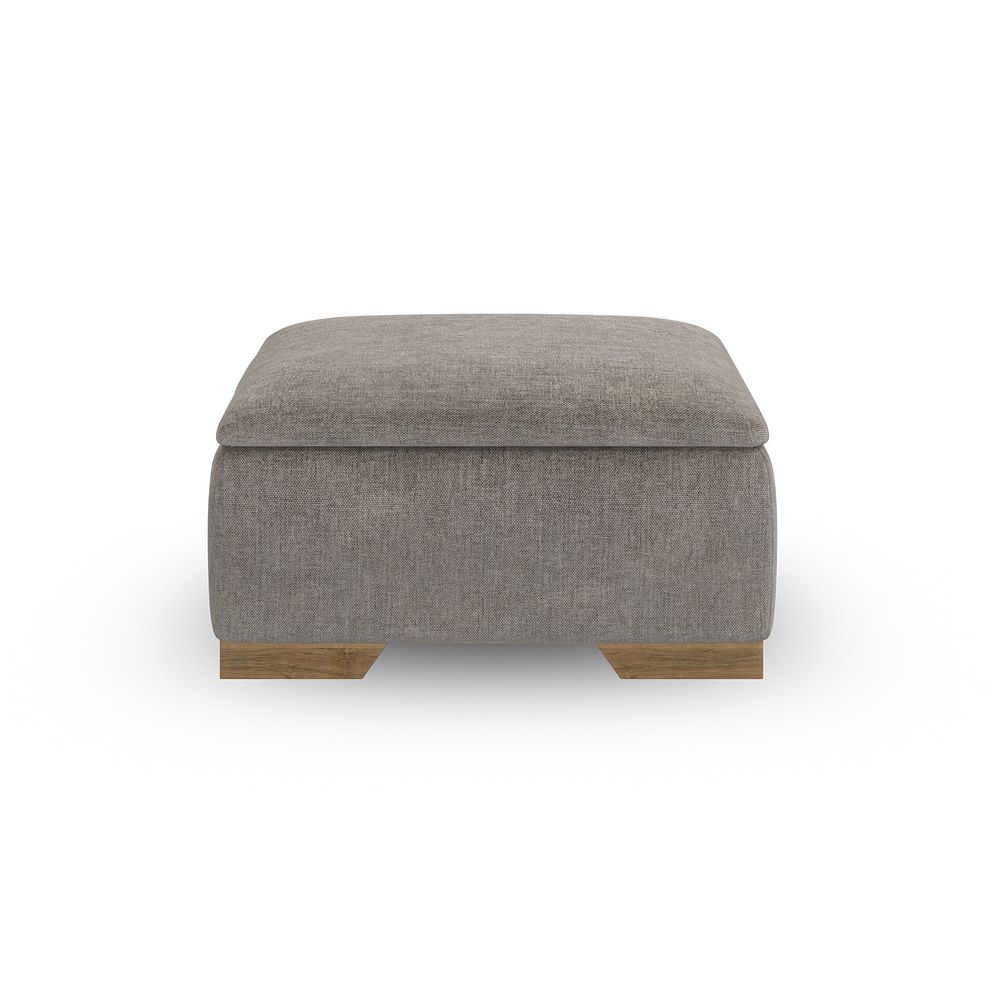 Milldale Storage Footstool in Garda Acier Fabric 8