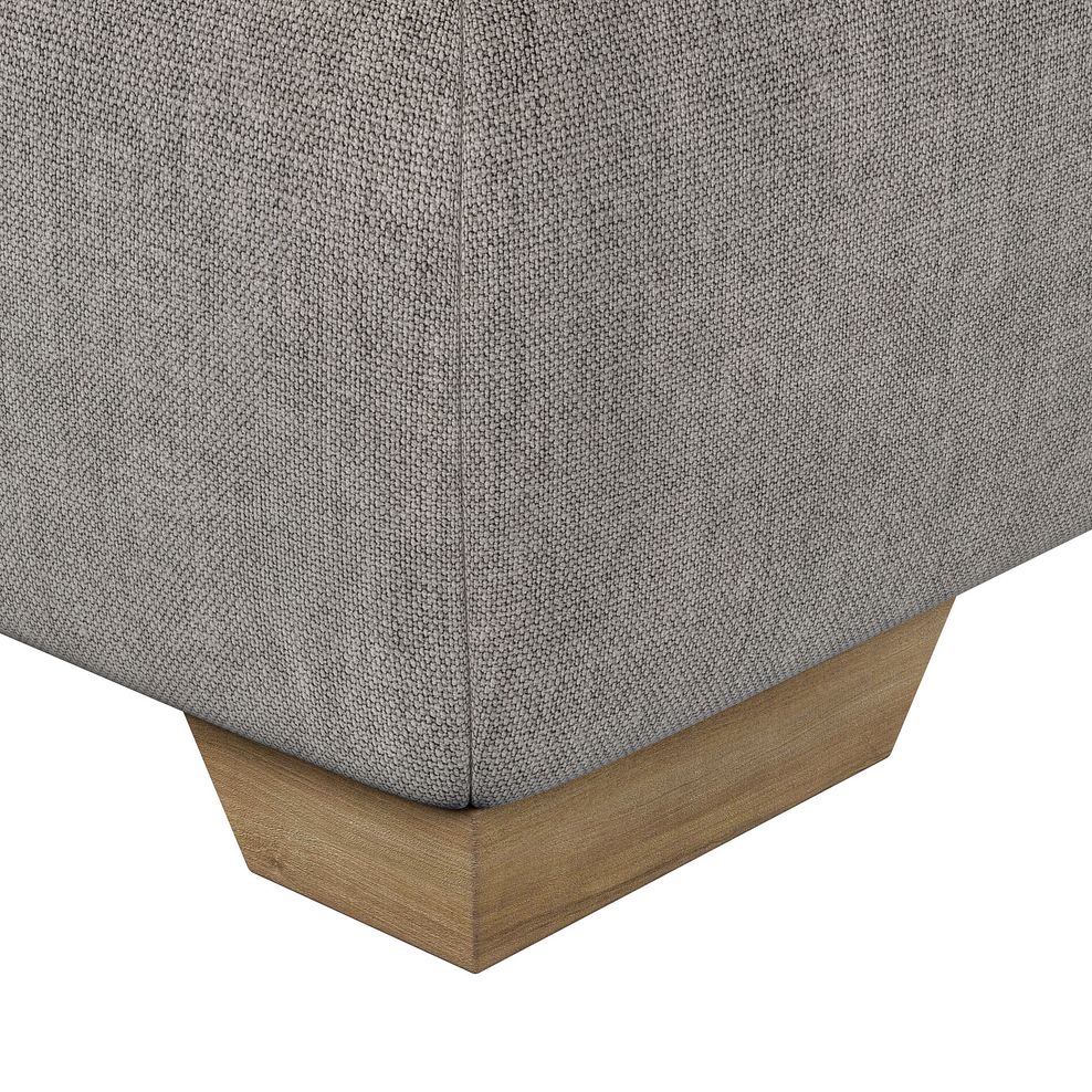 Milldale Storage Footstool in Garda Acier Fabric 10