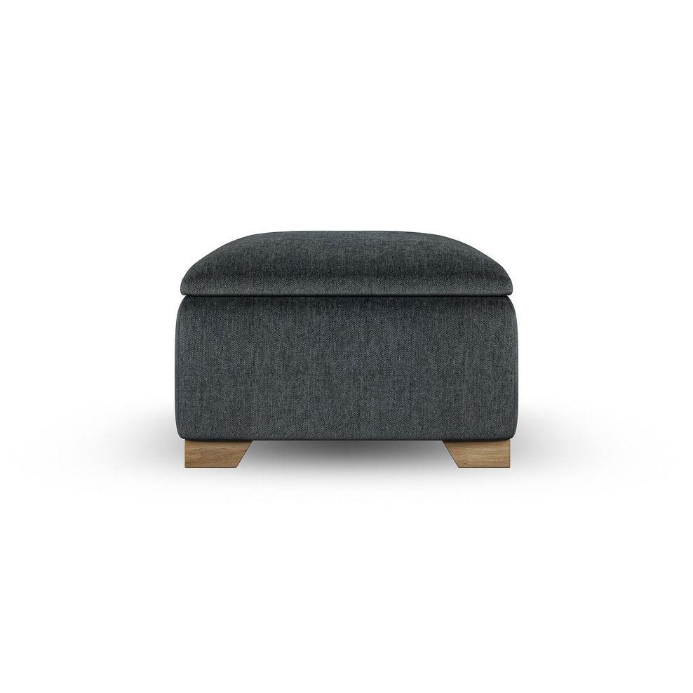 Milldale Storage Footstool in Garda Carbon Fabric 5
