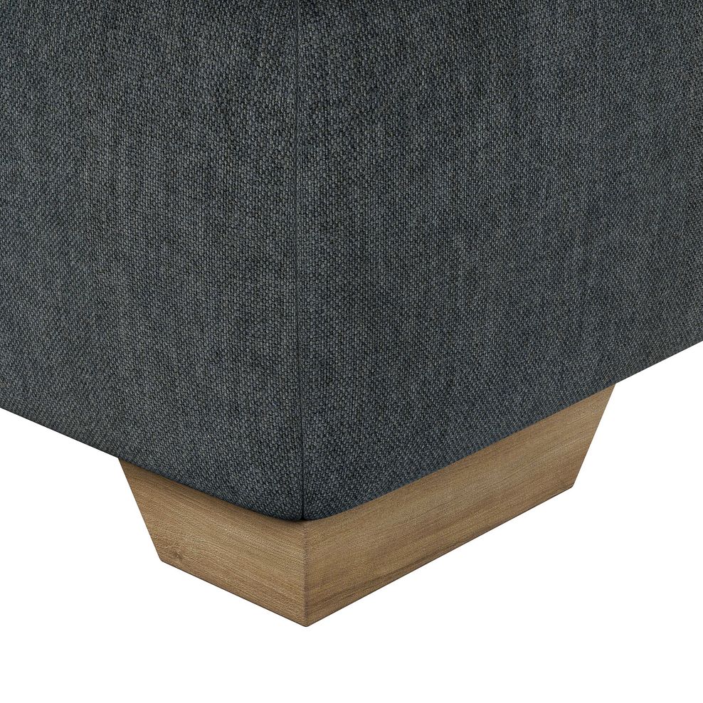Milldale Storage Footstool in Garda Carbon Fabric 6