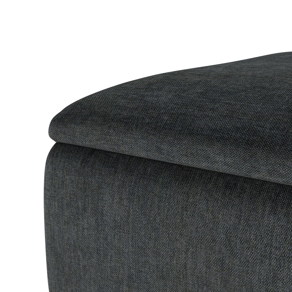 Milldale Storage Footstool in Garda Carbon Fabric 8