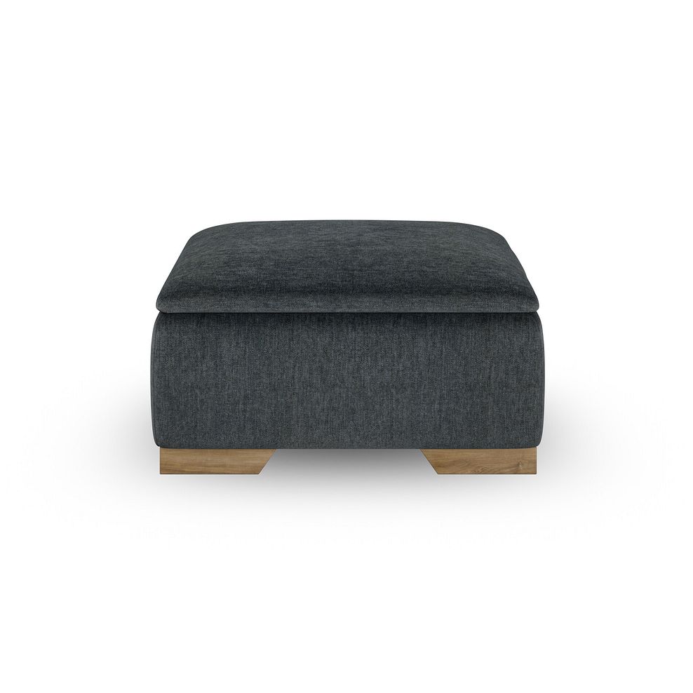 Milldale Storage Footstool in Garda Carbon Fabric 6