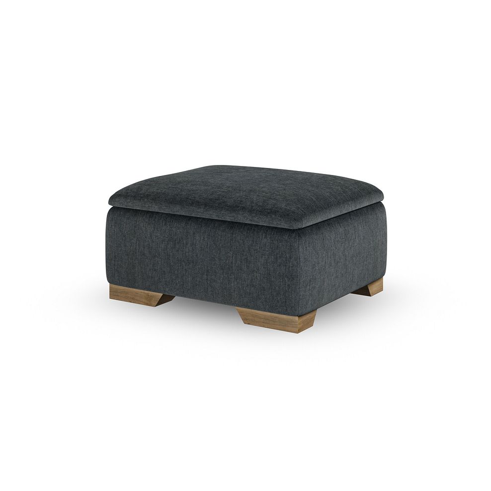 Milldale Storage Footstool in Garda Carbon Fabric 7