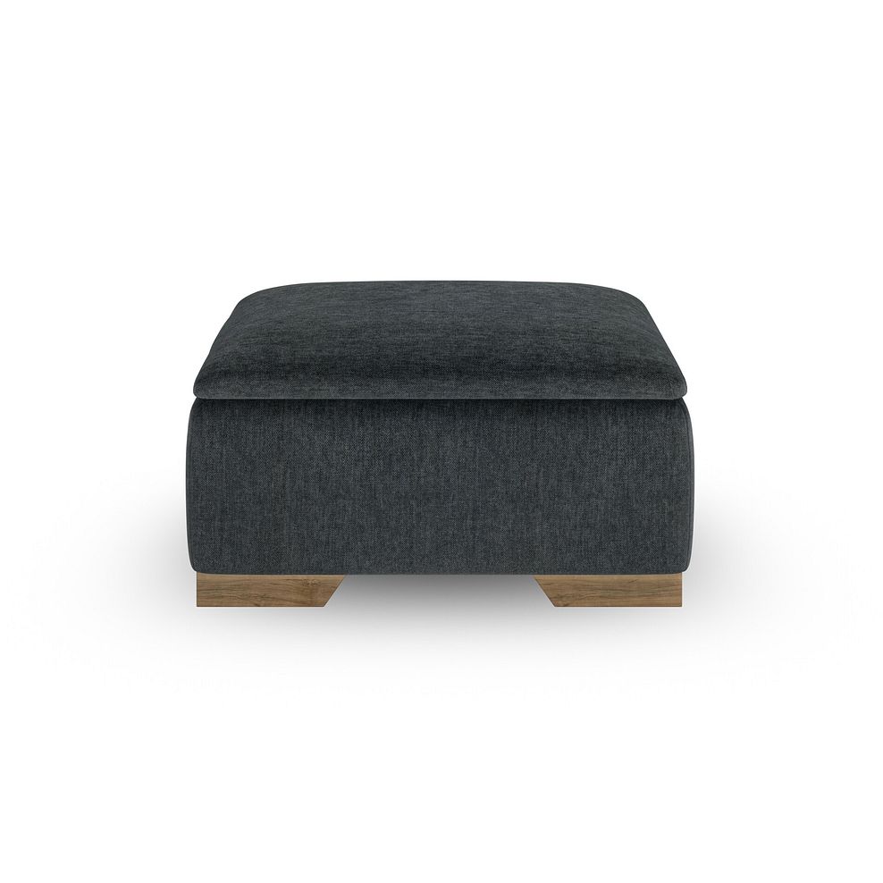 Milldale Storage Footstool in Garda Carbon Fabric 8
