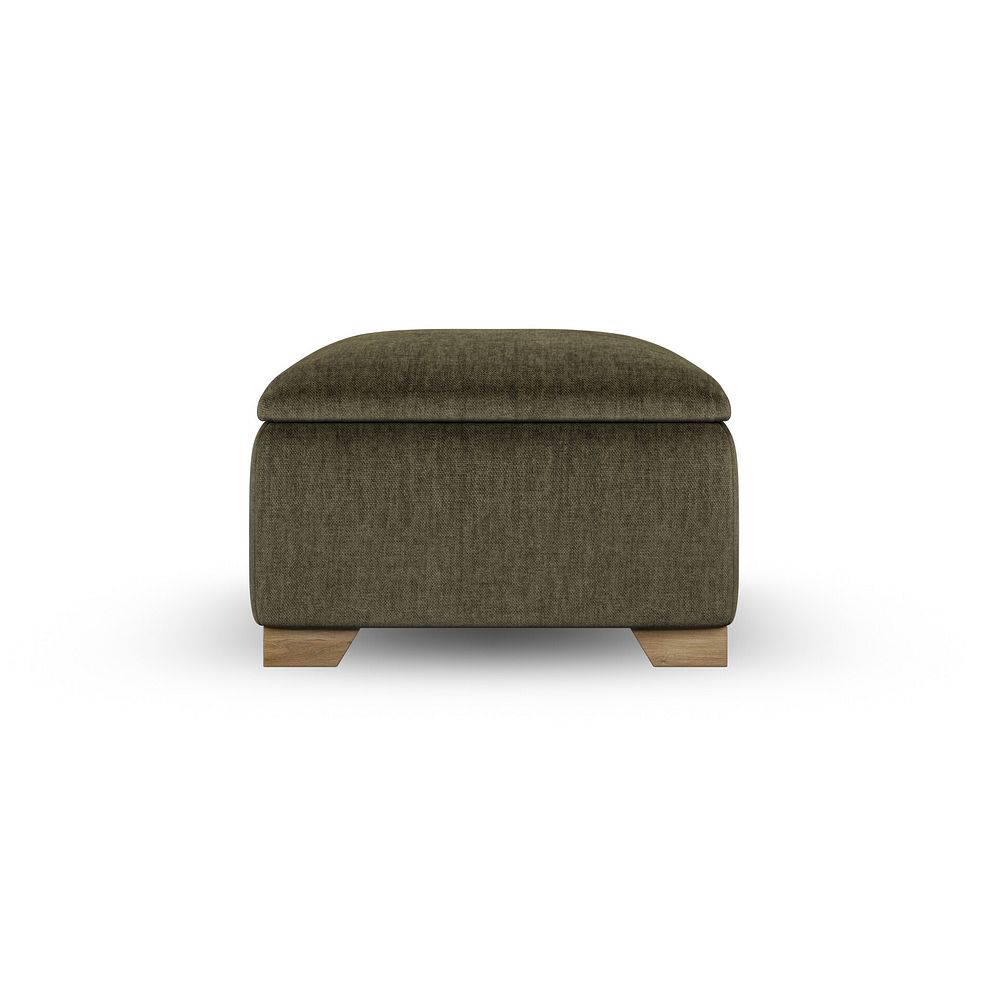 Milldale Storage Footstool in Garda Seaweed Fabric 5