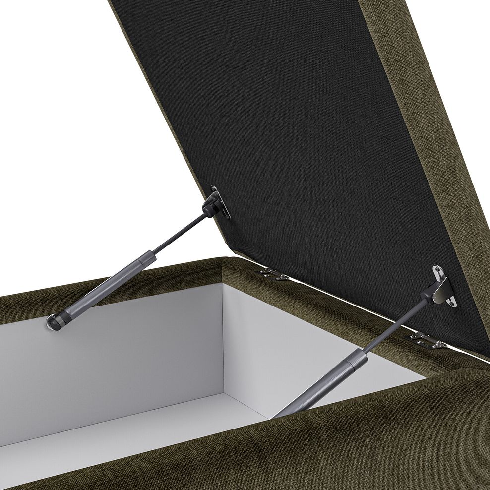 Milldale Storage Footstool in Garda Seaweed Fabric 9