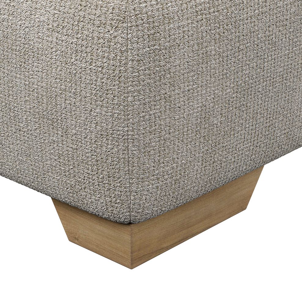 Milldale Storage Footstool in Milo Cream Fabric 6