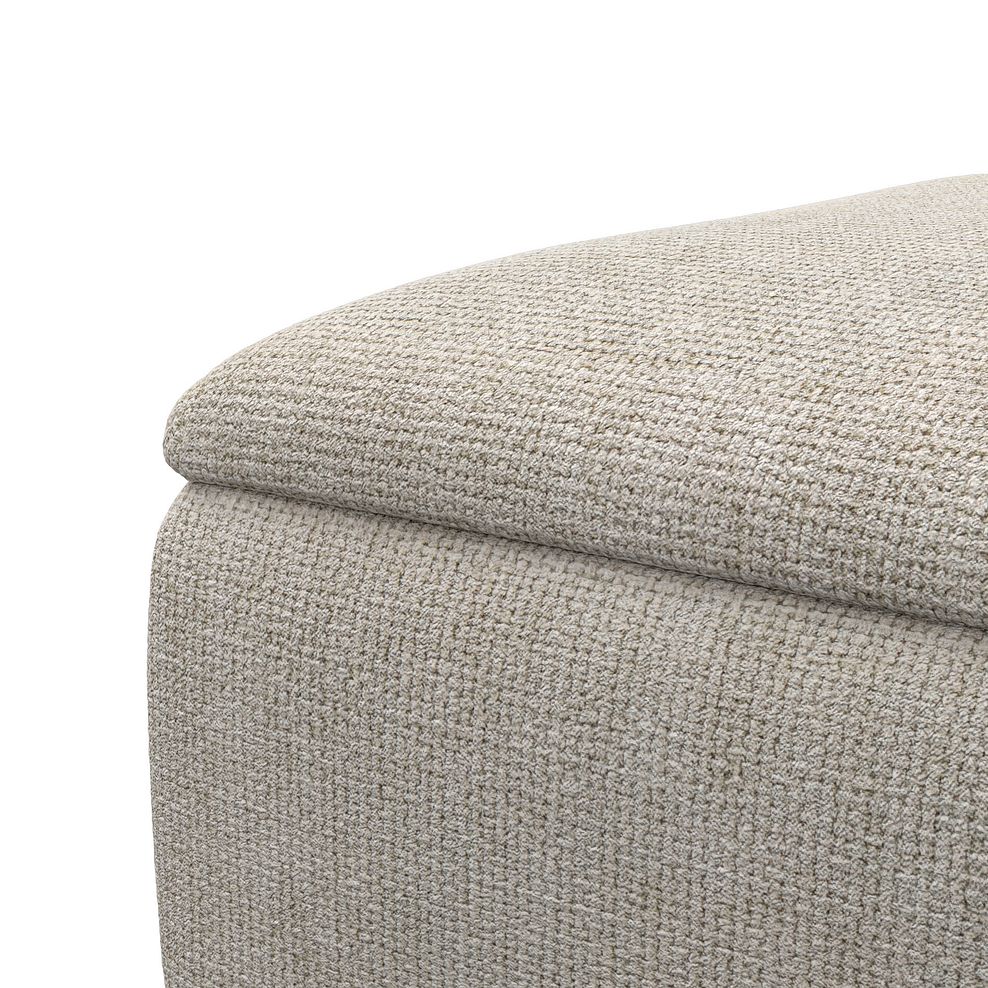 Milldale Storage Footstool in Milo Cream Fabric 12