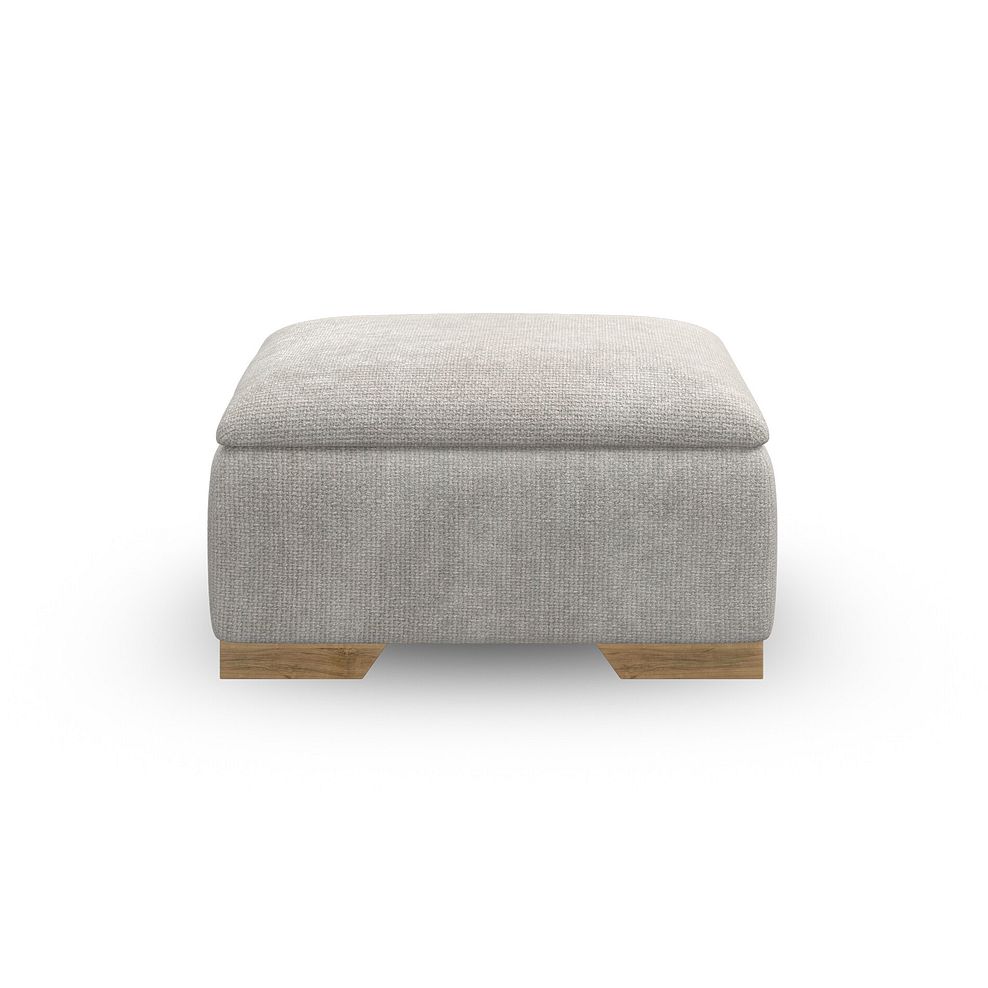 Milldale Storage Footstool in Milo Ivory Fabric 8