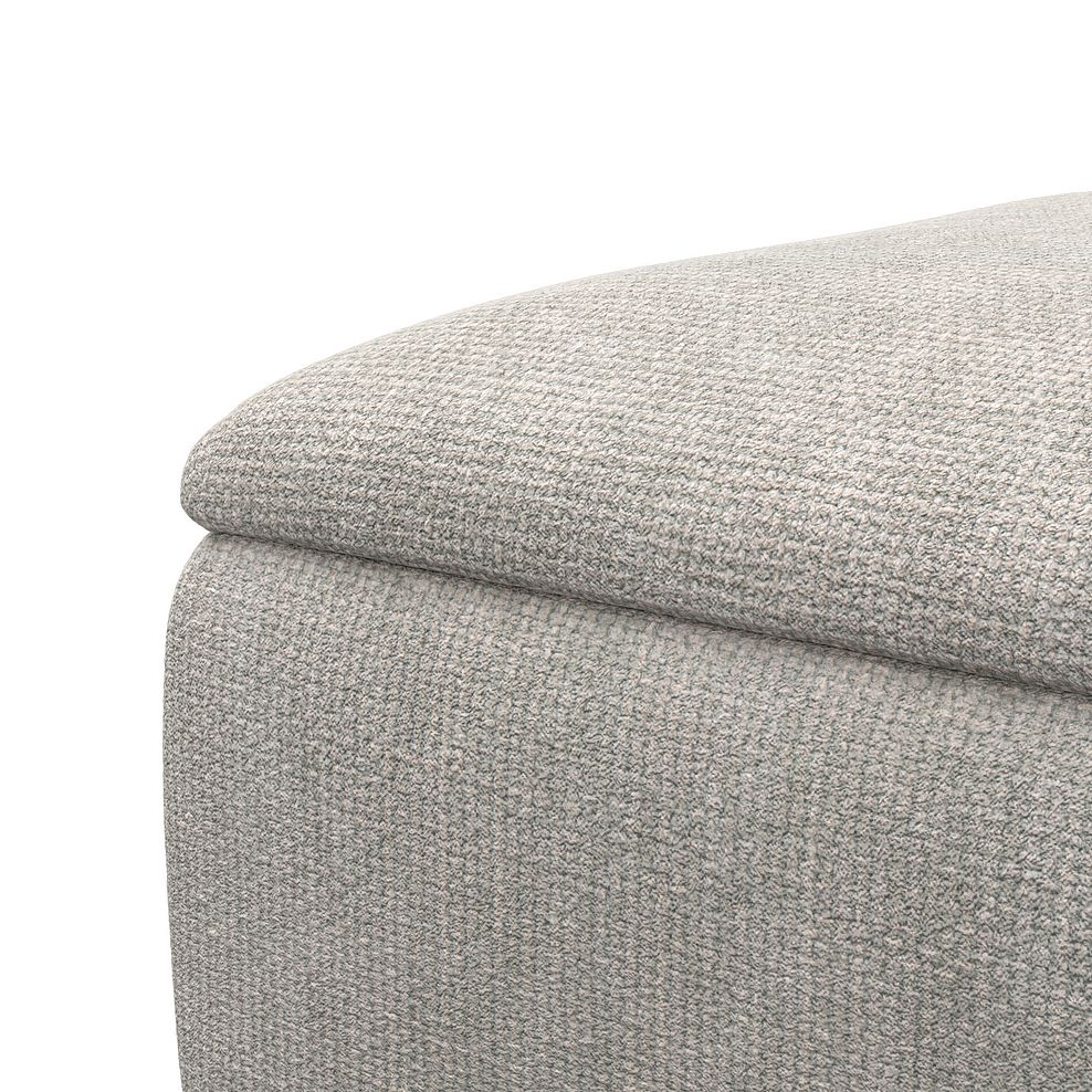 Milldale Storage Footstool in Milo Ivory Fabric 12