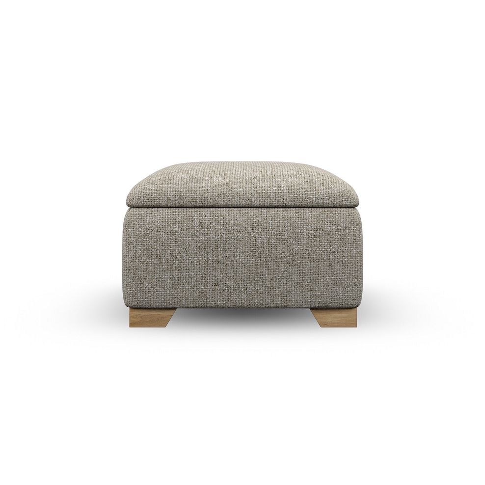 Milldale Storage Footstool in Milo Mink Fabric 5