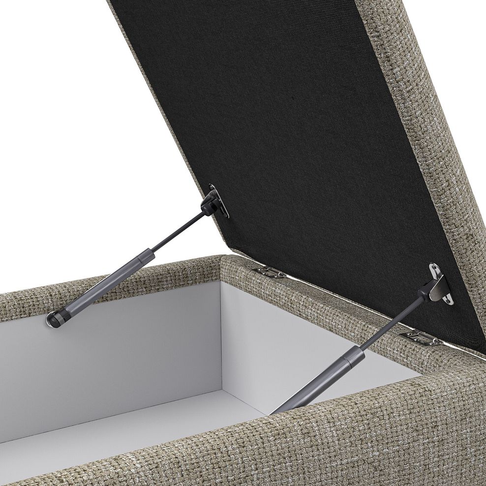 Milldale Storage Footstool in Milo Mink Fabric 9