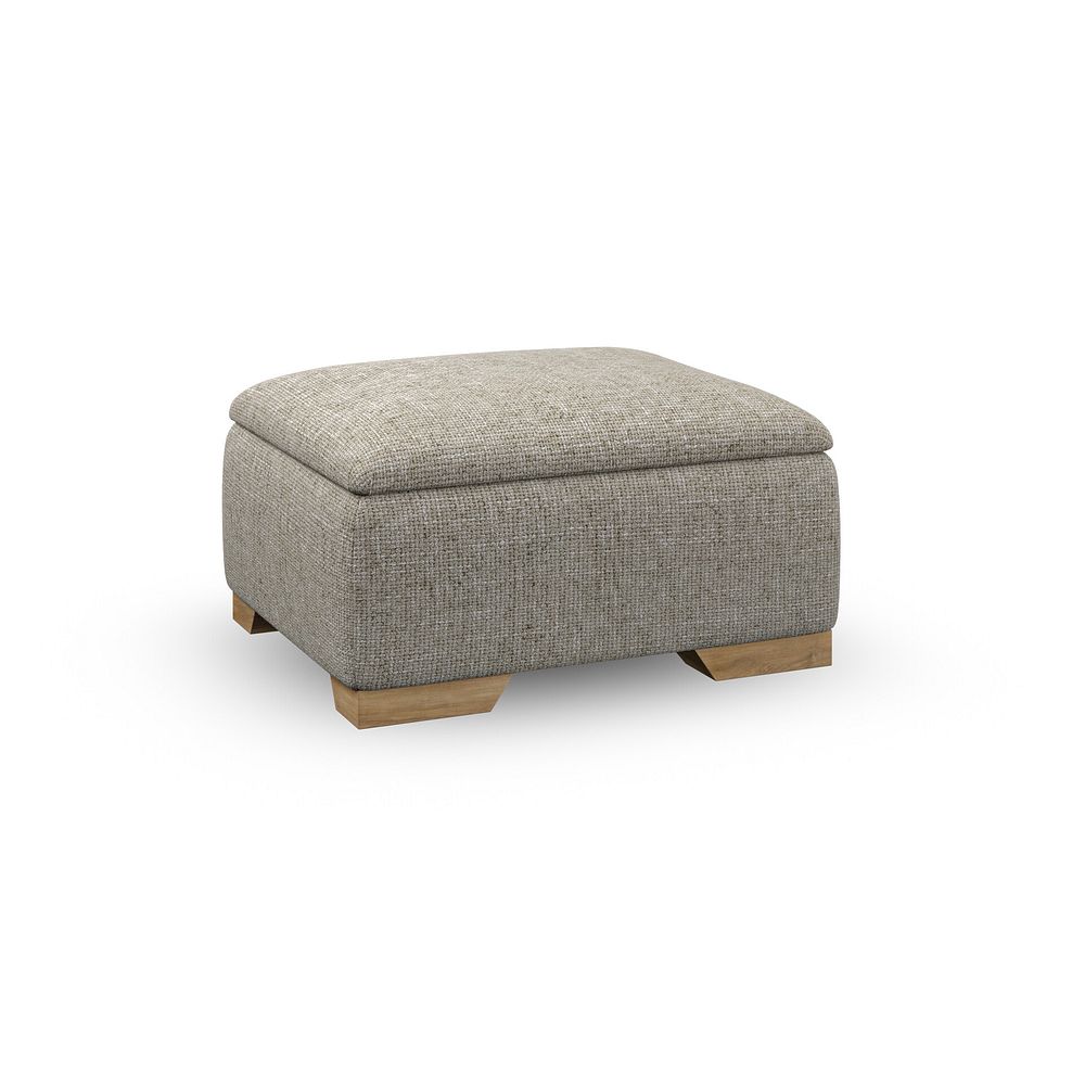 Milldale Storage Footstool in Milo Mink Fabric 4