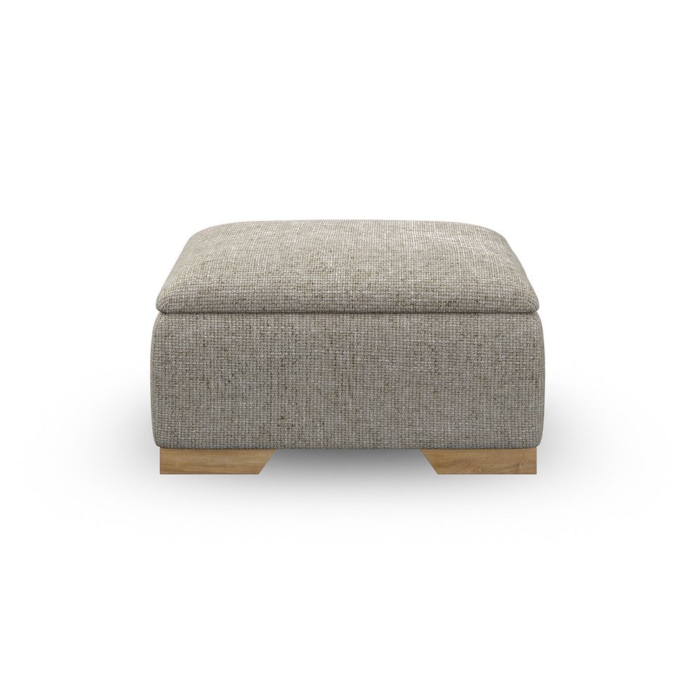Milldale Storage Footstool in Milo Mink Fabric 6