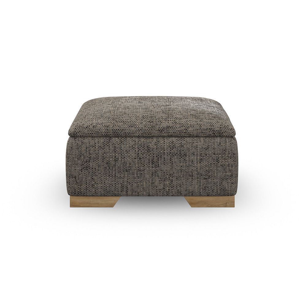 Milldale Storage Footstool in Milo Mocha Fabric 3