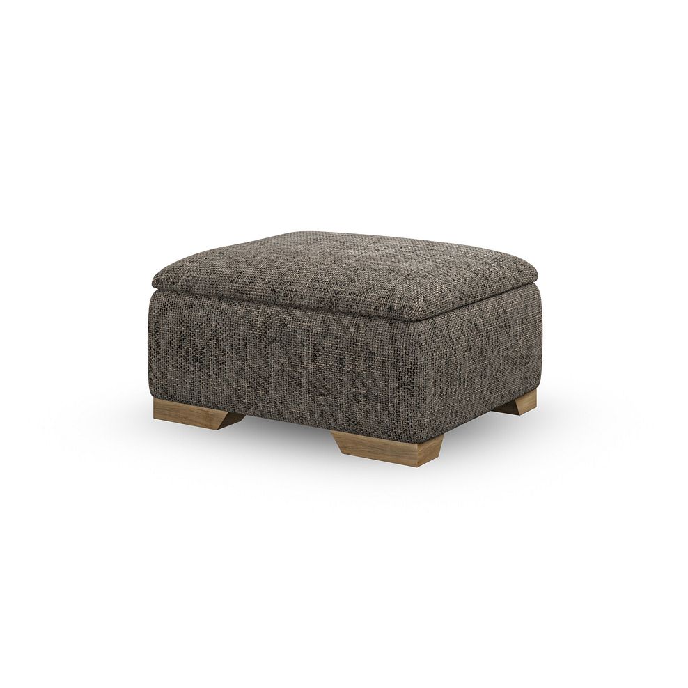 Milldale Storage Footstool in Milo Mocha Fabric 4
