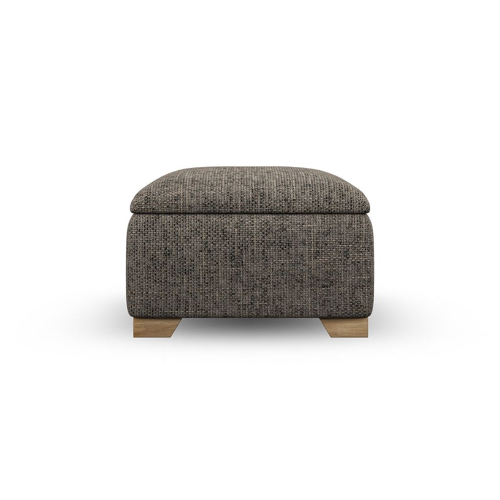 Milldale Storage Footstool in Milo Mocha Fabric 5