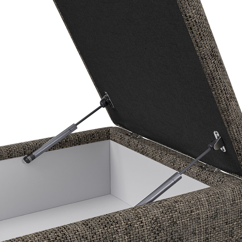 Milldale Storage Footstool in Milo Mocha Fabric 9