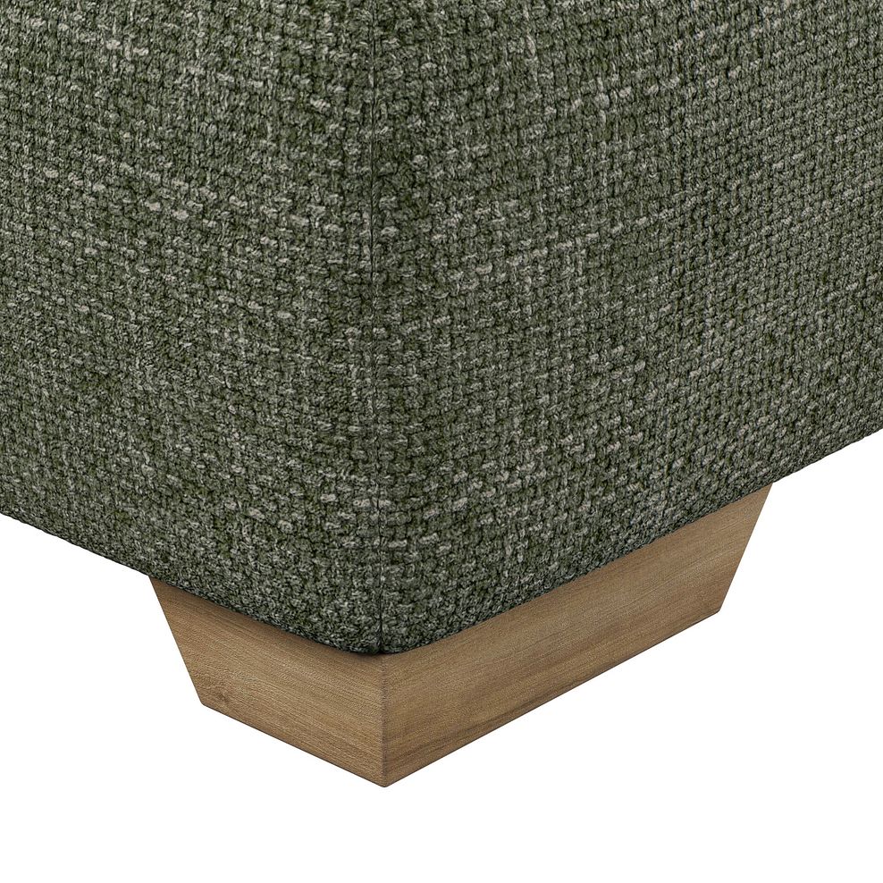Milldale Storage Footstool in Milo Olive Fabric 6