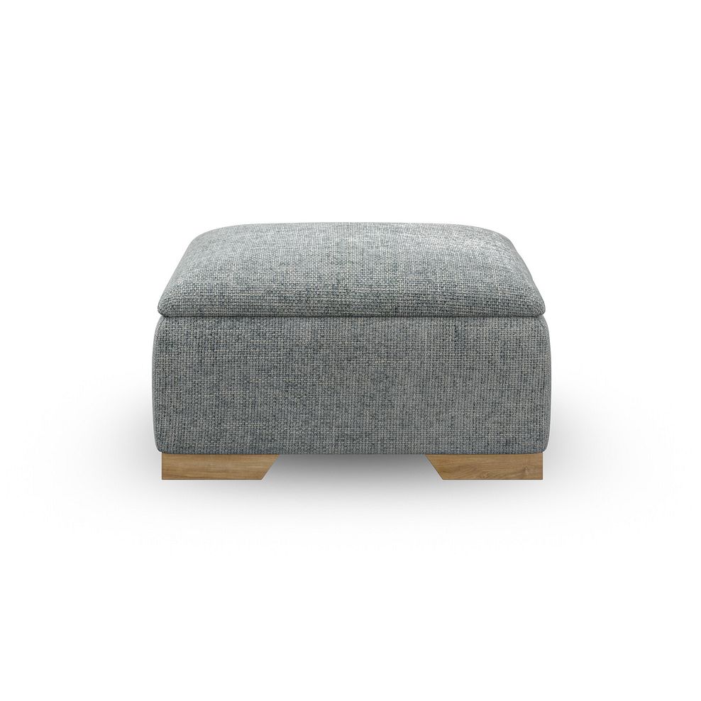 Milldale Storage Footstool in Milo Pewter Fabric 3