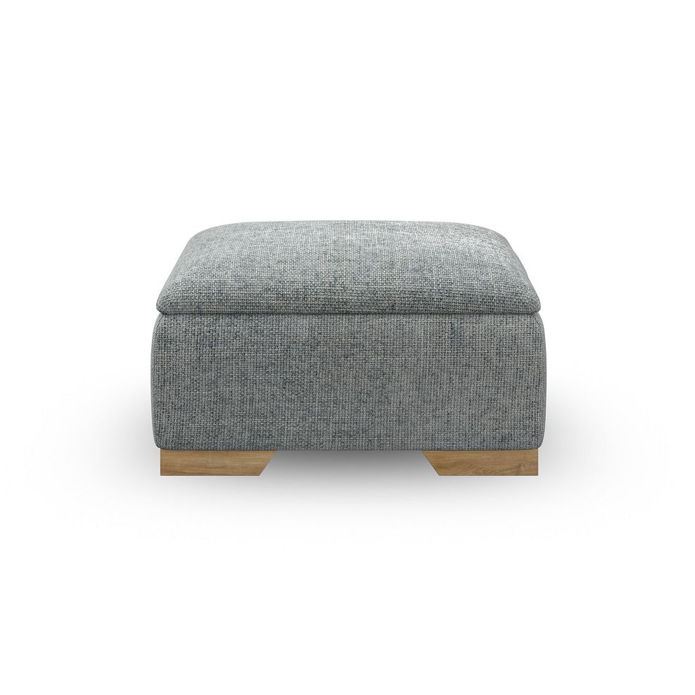 Milldale Storage Footstool in Milo Pewter Fabric 6
